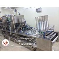 塑料杯裝豆?jié){灌裝封口機(jī) 豆?jié){包裝機(jī) 塑料杯包裝機(jī)圖片_高清圖_細(xì)節(jié)圖-溫州市甌海梧田進(jìn)誠機(jī)械廠 -